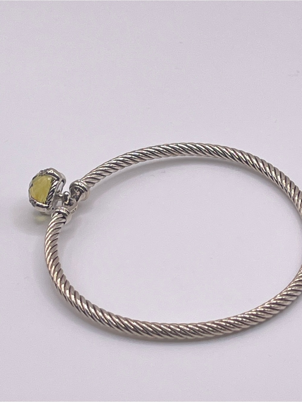 David Yurman Chatelaine Bracelet with Diamonds and Lemon Citrine - Picture 3 of 13